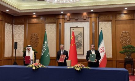 Irán y Arabia Saudita acordaron restablecer relaciones