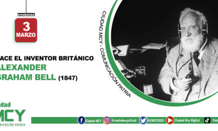 #Efémeride | 1847: Nacimiento de Alexander Graham Bell, inventor del teléfono