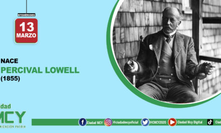 #Efeméride | 1855: Nacimiento de Percival Lowell
