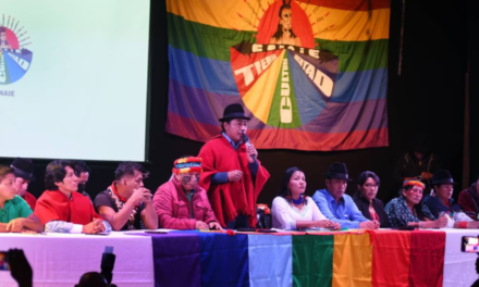 Movimiento Indígena de Ecuador llamó a asamblea de la sociedad civil