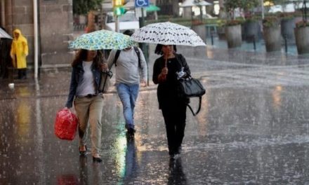 Inameh prevé lluvias en varias zonas del país