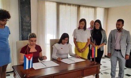 JPsuv y UJC de Cuba firmaron convenio de cooperación