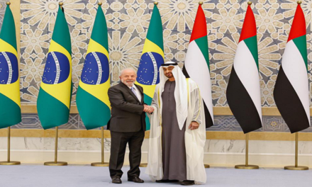 Presidente Lula llega a Emiratos Árabes Unidos