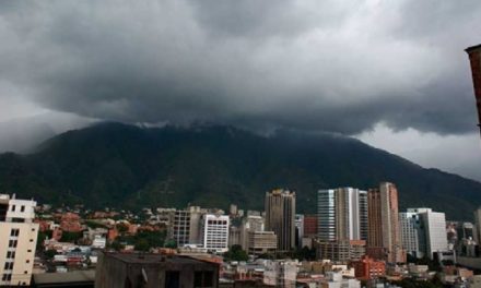 Inameh prevé abundante nubosidad con lluvias en gran parte de Venezuela