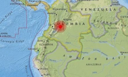 Terremoto de magnitud 5,7 se registró en Colombia