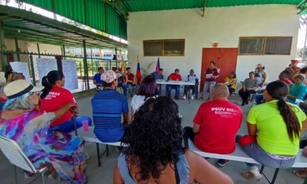 Psuv realizó reunión organizativa en Guacamaya