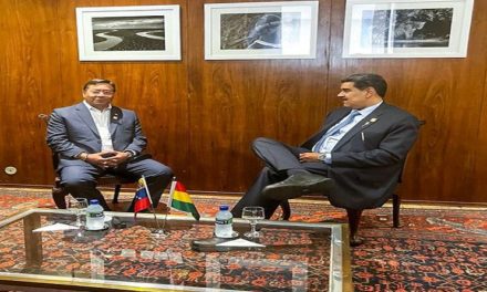 Presidente Maduro se reúne con su homólogo Luis Arce en Brasilia