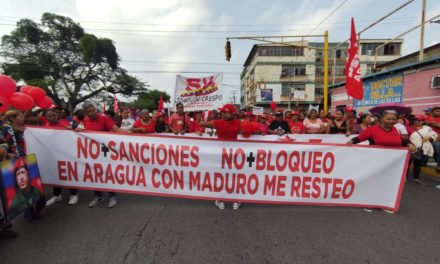 #EnFotos || Así se prepara Aragua para la marcha en apoyo al Presidente Obrero Nicolás Maduro