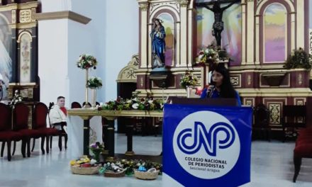 Con eucaristía de acción de gracias CNP Aragua celebró Día del Periodista