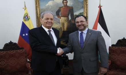 Venezuela y Palestina afianzan lazos de hermandad y cooperación bilateral
