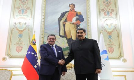 Presidente Maduro se reúne con secretario del Foro de Países Exportadores de Gas