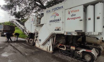 Iniciaron trabajos de escarificación en la Carretera Nacional San Juan-Villa de Cura