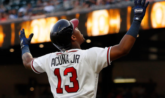 Acuña Jr en buena compañía tras los primeros 100 juegos de Atlanta