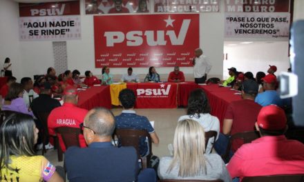 Psuv Aragua continúa activado en los 18 municipios del estado