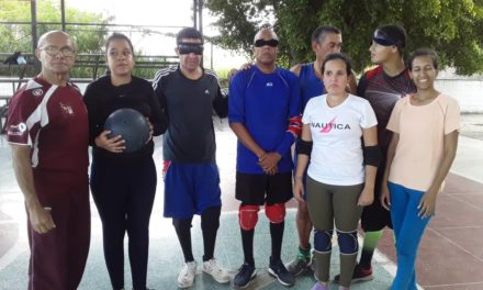 Aragua Goal Ball Club fomenta la sensibilidad e inclusión social