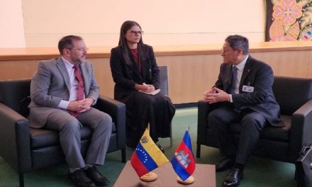 Venezuela fortalece cooperación bilateral con Camboya