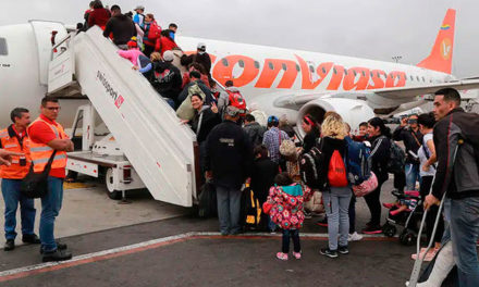 Retornaron al país 162 venezolanos provenientes de Perú
