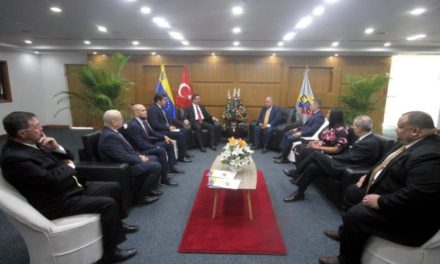 CNE recibió visita de representantes de Naciones Unidas y embajador de Turquía