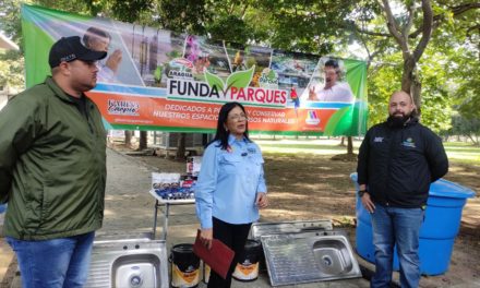 Gobernadora Karina Carpio supervisó recuperación del Parque Codazzi