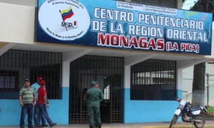 Intervenido y controlado centro penitenciario de La Pica en Monagas