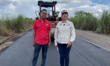 Gobierno regional inició plan de asfaltado «Aragua Reverdece» en la Carretera Nacional Memo