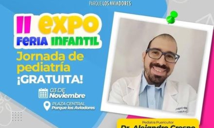 Sociedad Venezolana de Puericultura realizará jornada de pediatría gratuita