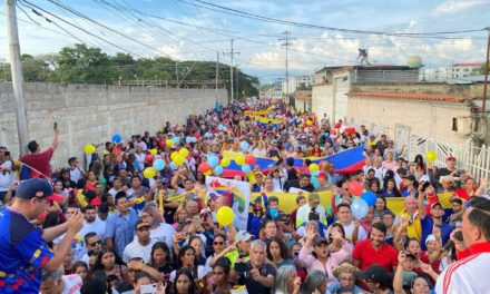 En Aragua inició campaña por el Sí con 18 marchas municipales en defensa del Esequibo