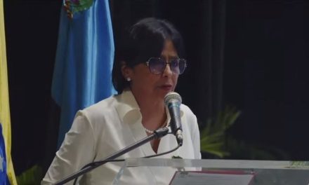 Delcy Rodríguez: Tenemos la responsabilidad de no dejarle a nuestros hijos un mapa mutilado