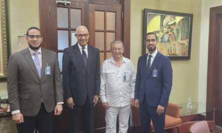 Viceministro de la Presidencia de República Dominicana recibió al rector de la UBA