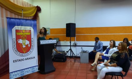 Contadores Públicos de Aragua cerraron 2023 formando agremiados