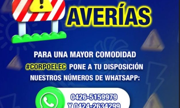 Corpoelec habilita mensajería de Whatsapp para reportar averías del SEN