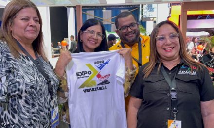 #EnFotos || Gobernadora Karina Carpio participó en Expo Transporte Venezuela 2023