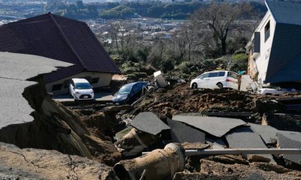 Terremotos dejan 110 muertos y 210 desaparecidos en Japón