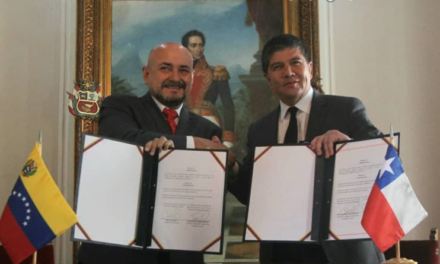 Venezuela y Chile firmaron convenio para lucha contra delincuencia organizada