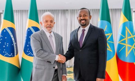 Primer ministro de Etiopía recibió al presidente de Brasil