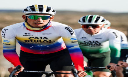 Venezolano Osluis Aular logró buen tiempo en la Vuelta a Cataluña