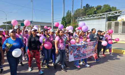 Marea rosa se apoderó de las calles de FLA por el Día de la Mujer
