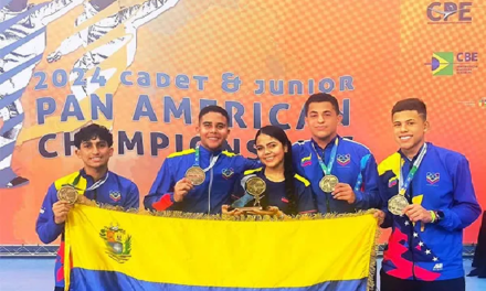 Venezuela logró dos medallas en el Panamericano Cadete Juvenil 2024