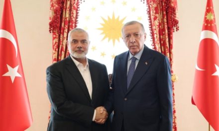 Erdogan se reunió en Estambul con el jefe político de Hamás