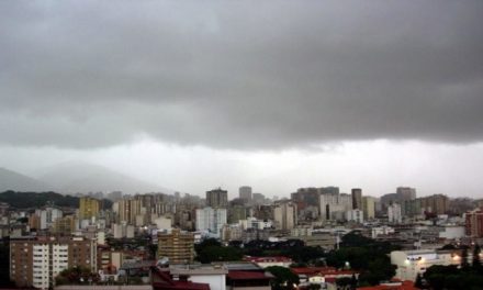 Inameh prevé cielo nublado con lluvias dispersas en parte del país