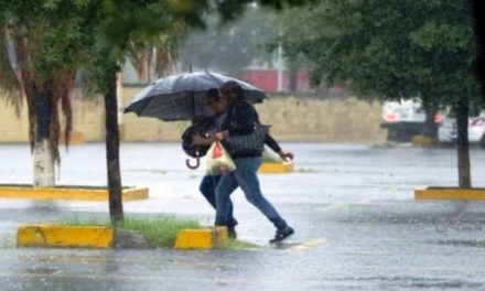Inameh prevé lluvias y lloviznas dispersas en parte del país