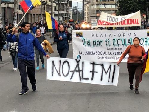 Gobierno de Ecuador recurre al FMI para un préstamo de $ 4 mil millones