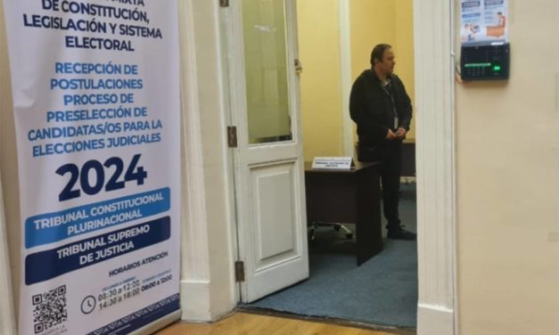 Sala Constitucional suspende elecciones judiciales en Bolivia