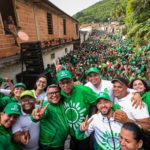 Partido Verde de Venezuela se desplegó con gran caminata y actividades en Carabobo*