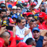 Presidente Maduro se suma a la marcha de los trabajadores y trabajadoras