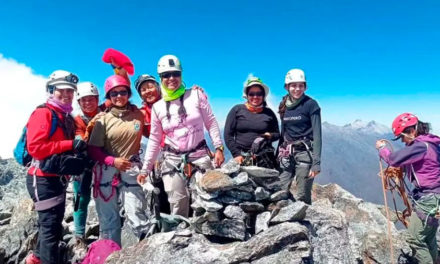 Nueve mujeres conquistaron las cinco Águilas Blancas de Los Andes venezolanos