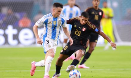 Argentina vence a Perú y lo elimina de la Copa América