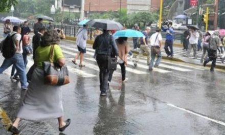 Inameh pronostica lluvias de intensidad variable en gran parte del país