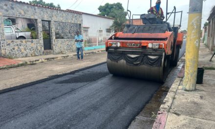 Más de mil toneladas de asfalto son colocadas en Piñonal