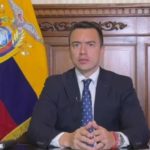 Aprobación de Noboa en Ecuador desciende 21,8 puntos en cuatro meses